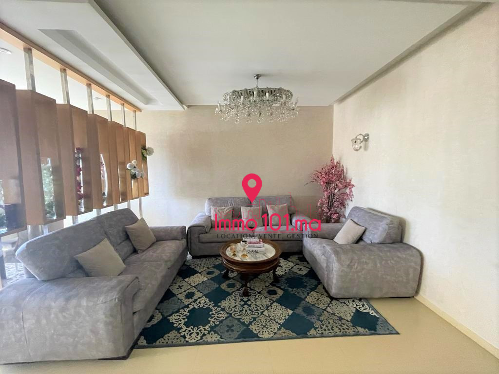 Location appartement meublé à Hay Riad – Prestigia ZLLAM1645